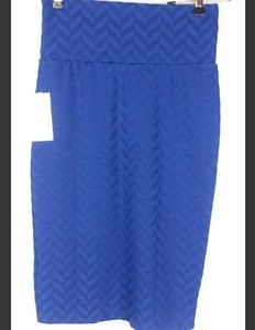 LulaRoe Cassie Style Pencil Skirt Solid Print